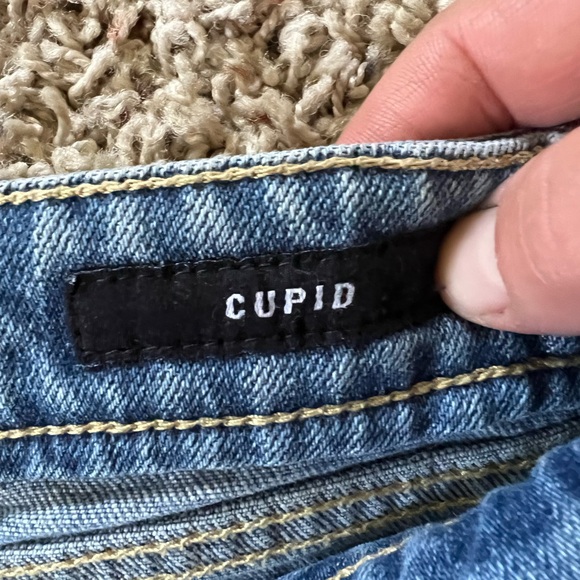 RVCA Light Blue Denim Shorts - Picture 3 of 5